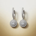Boucles d’Oreilles Éternité Zirconium - Bijou Femme Mariage Brillant