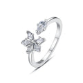 Bague Fleur Ouverte 925 Argentée