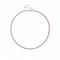 Collier Cristal Doré en Acier Inoxydable | Argentéa