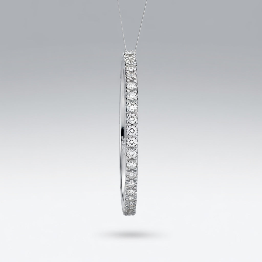 Bague Fine Pavée S925 Argentée