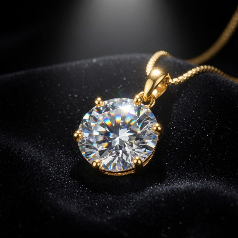 Collier ARGENTEA Moissanite – Argent 925
