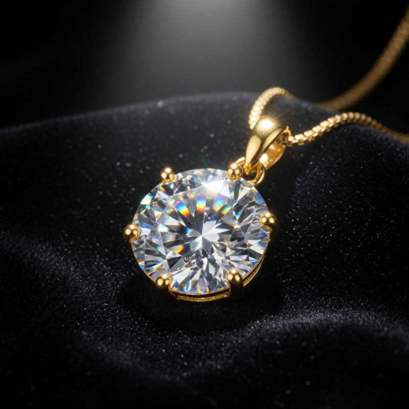 Collier ARGENTEA Moissanite – Argent 925