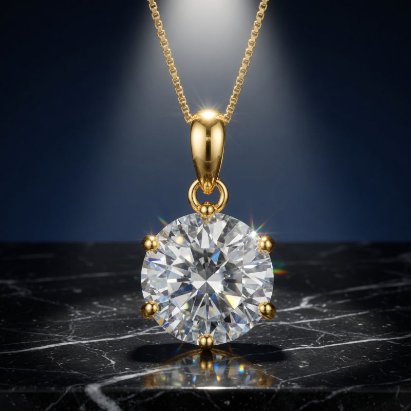 Collier ARGENTEA Moissanite – Argent 925