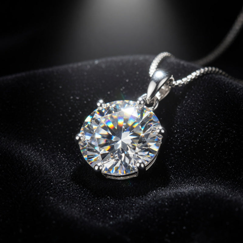 Collier ARGENTEA Moissanite – Argent 925