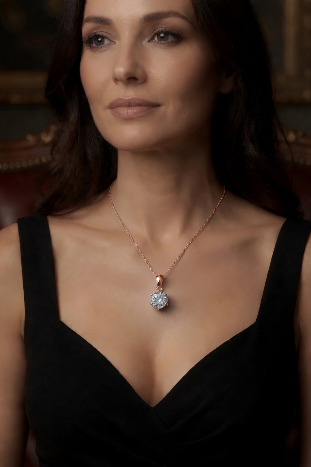 Collier ARGENTEA Moissanite – Argent 925