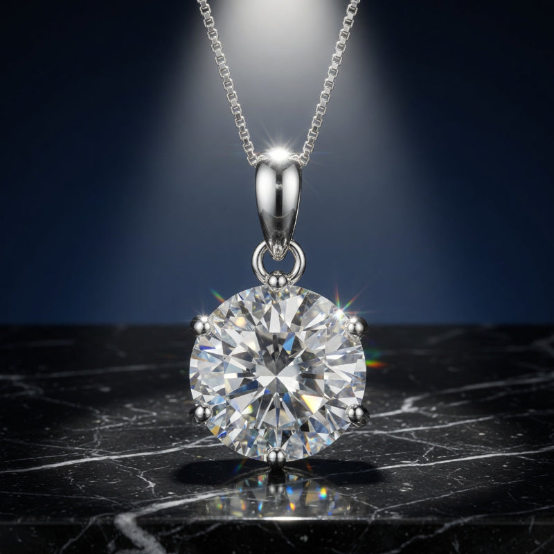 Collier ARGENTEA Moissanite – Argent 925