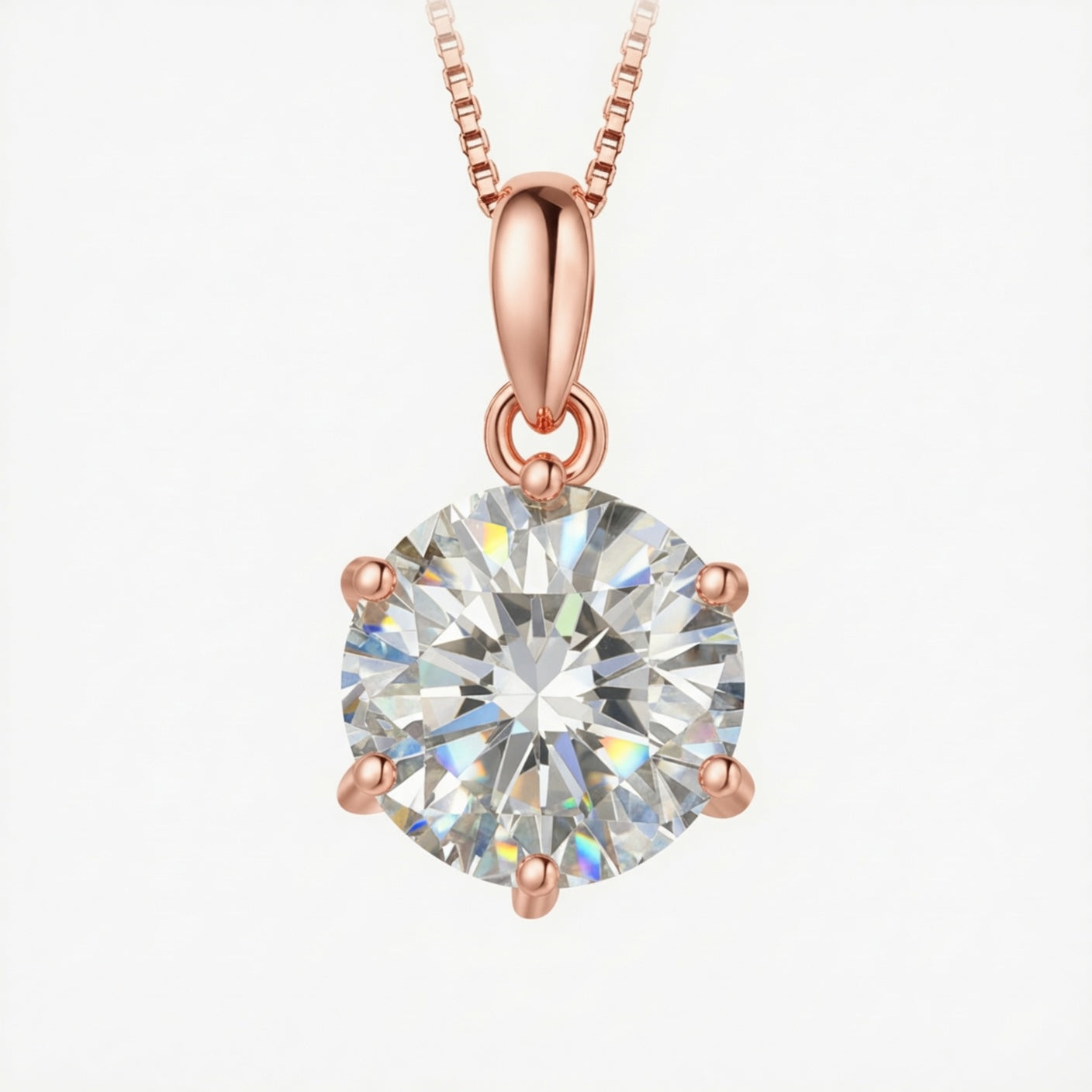 Collier ARGENTEA Moissanite – Argent 925