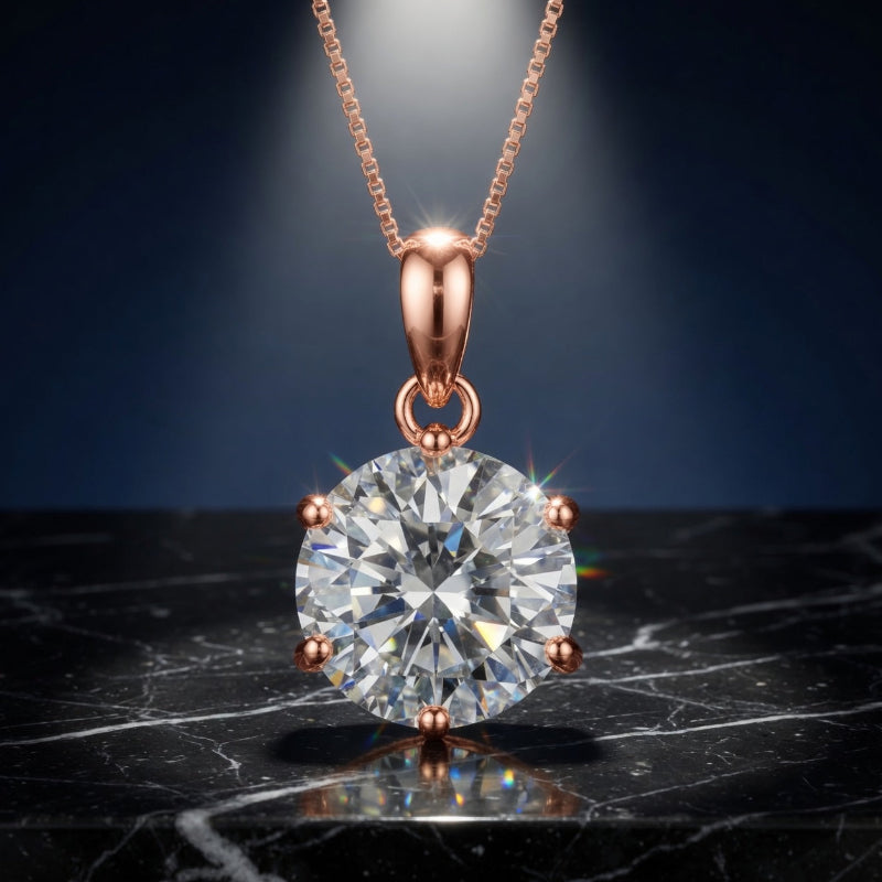 Collier ARGENTEA Moissanite – Argent 925